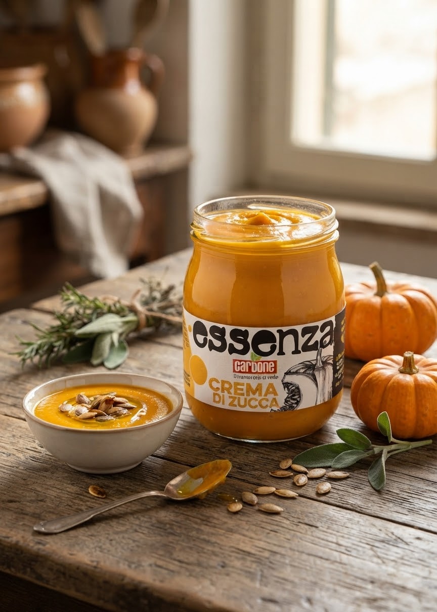 CREMA DI ZUCCA ML.580 vaso - immagine 2