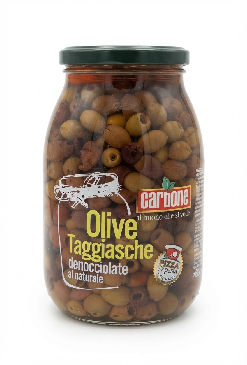 OLIVE TAGGIASCHE AL NATURALE ML.1062 vaso